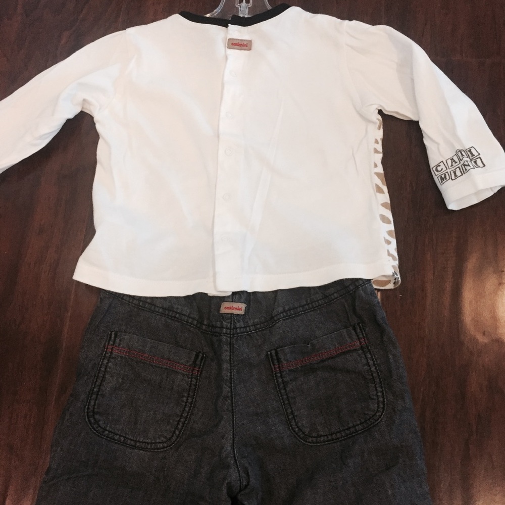 Catimini 18M T-shirt and Pants - Picture 5 of 5